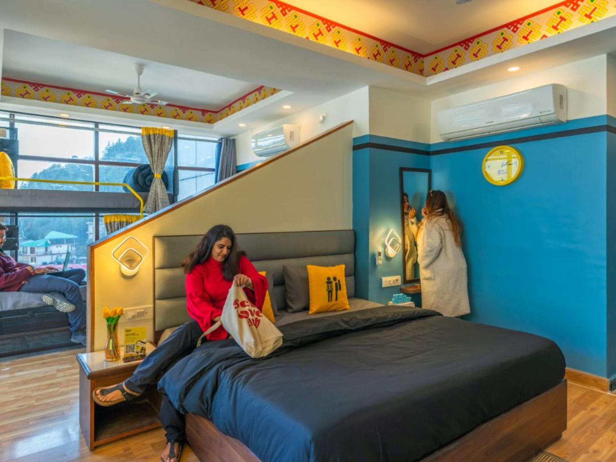 The Hosteller Mcleodganj, Bhagsu McLeod Ganj Buitenkant foto